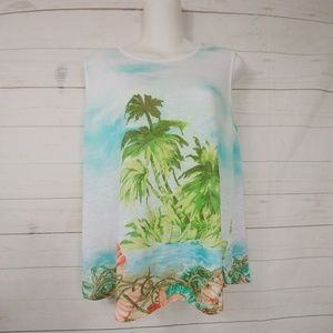 JJill Love Linen Island Getaway Tank Top
Sz Medium